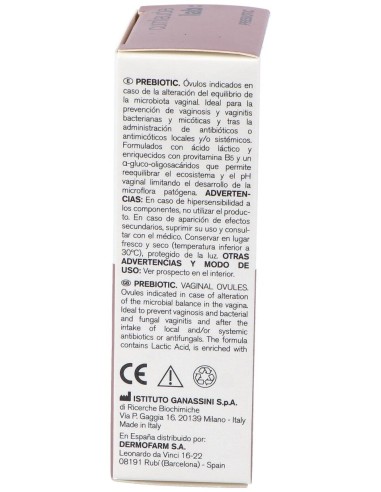 Cumlaude Lab Prebiotic Óvulos Vaginales, 10 Óvulos