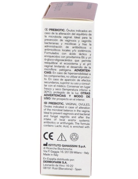 Cumlaude Lab Prebiotic Óvulos Vaginales, 10 Óvulos