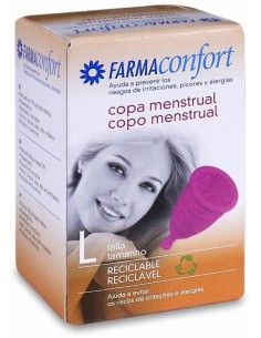 Farmaconfort Copa Menstrual Tamaño L, 1 Ud