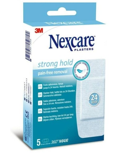 3M Apositos Nexcare Sensitive 360º 5Uds 50Mm X 100Mm