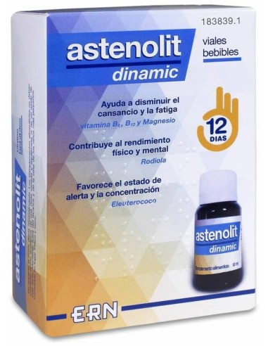 Astenolit Dinamic 12 Viables Bebibles 10 Ml