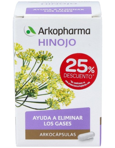 Arkopharma Arkocápsulas Hinojo, 84 Cápsulas