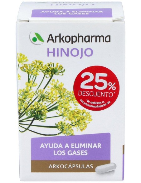 Arkopharma Arkocápsulas Hinojo, 84 Cápsulas