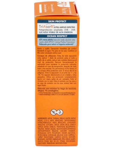 Avène Solar Crema Spf 50+ Sin Perfume, 50 Ml