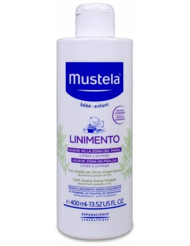 Linimento Cambio Pañal Bebe-Niño 400Ml.
