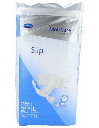 Molicare Premium Slip Extra Plus L, 10 Unidades