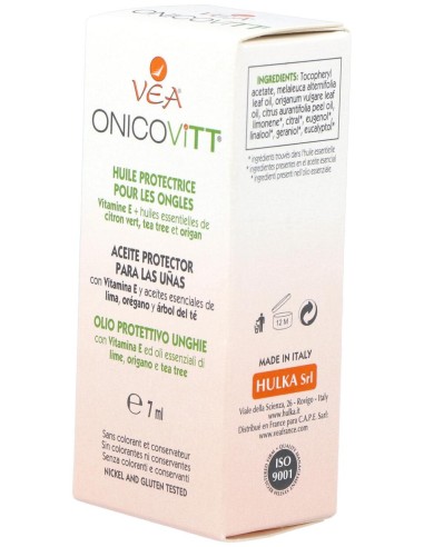 Vea Onicovitt Aceite Protector Para Uñas, 7 Ml