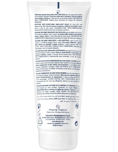 Ducray Dexyane Bálsamo Emoliente Antirrascado 400Ml