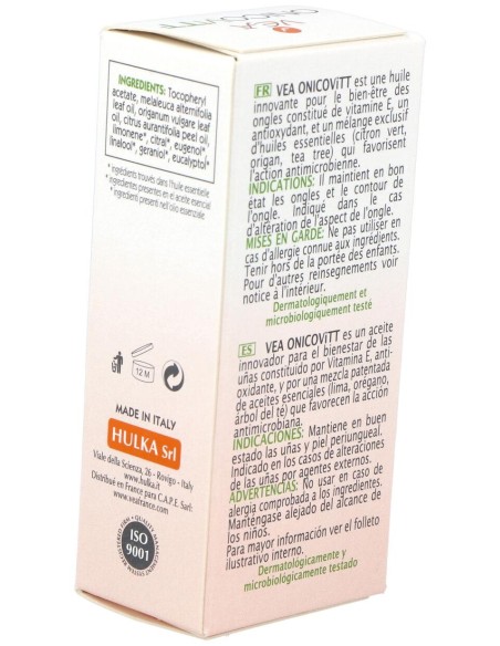 Vea Onicovitt Aceite Protector Para Uñas, 7 Ml