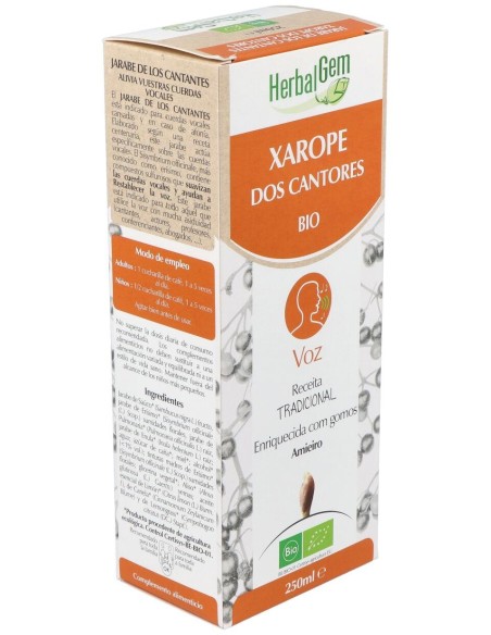 Herbalgem Jarabe De Los Cantantes, 250 Ml