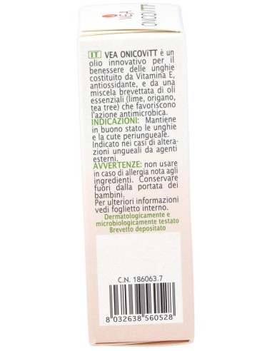Vea Onicovitt Aceite Protector Para Uñas, 7 Ml