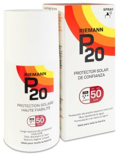 Riemann P20 Spray Protector Solar Spf50+, 200 Ml