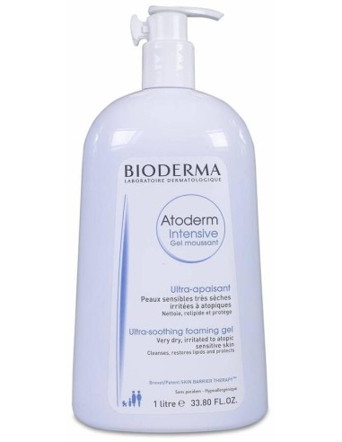Atoderm Intensive Gel Moussant Piel Atopica 1L.