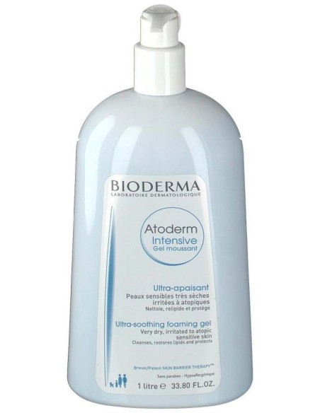 Atoderm Intensive Gel Moussant Piel Atopica 1L.