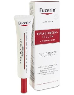 Eucerin Hyaluron-Filler + Volume-Lift Contorno De Ojos Spf 15, 15 Ml