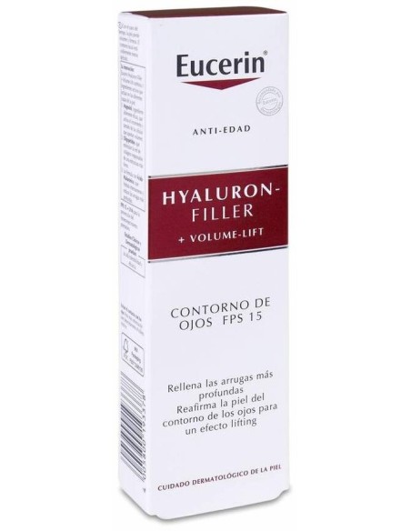 Eucerin Hyaluron-Filler + Volume-Lift Contorno De Ojos Spf 15, 15 Ml