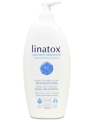 Linatox Emulsión Hidratante, 500 Ml