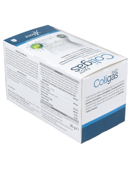 Coligas Fast 20 Bolsitas Filtro Aboca