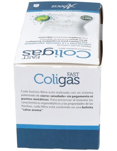 Coligas Fast 20 Bolsitas Filtro Aboca