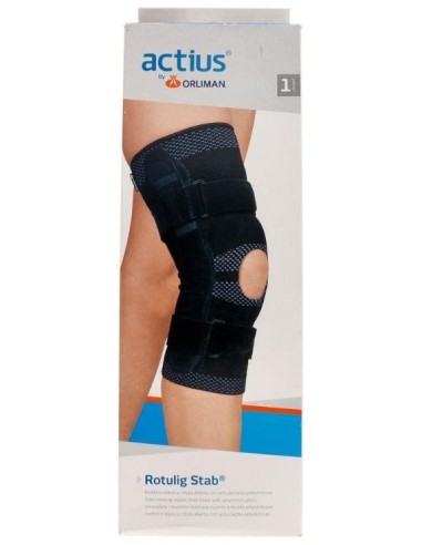 Orliman Stab Rodillera Rotulig Elástica Con Articulaciones Policéntricas Para Recurvatum Leve Ace809 Talla 7, 1 Unidad