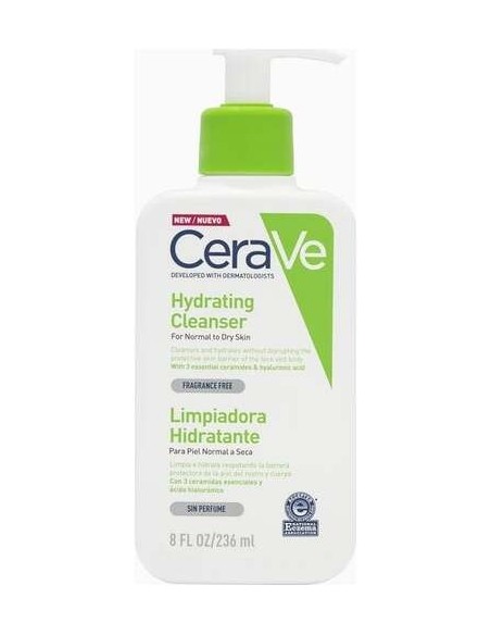 Cerave Limpiadora Hidratante 236Ml.