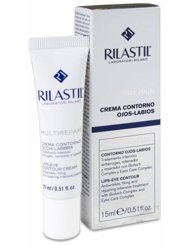 Rilastil Multirepair Contorno De Ojos Y Labios, 15 Ml