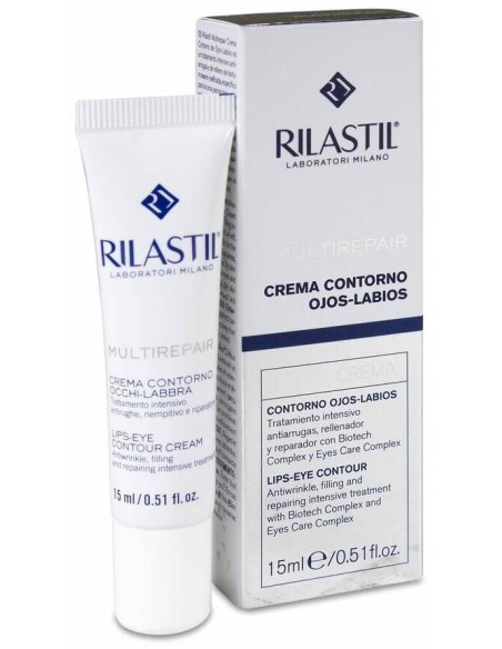 Rilastil Multirepair Contorno De Ojos Y Labios, 15 Ml