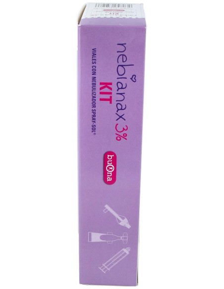 Kit Nebianax 3 % Limpieza Nasal 5 Ml, 20 Viales