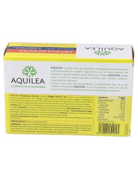 Aquilea Articulaciones Forte-Dol, 30 Comprimidos