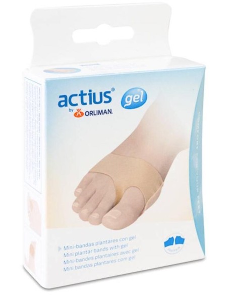 Orliman Actius Minibanda Plantar Gel Talla S Acp922 2 Unidades, 1 Caja