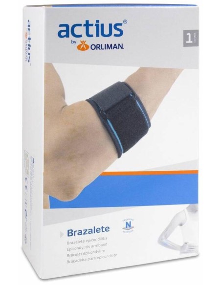 Actius Brazalete Epicondilitis Neopreno Talla Única, 1 Ud