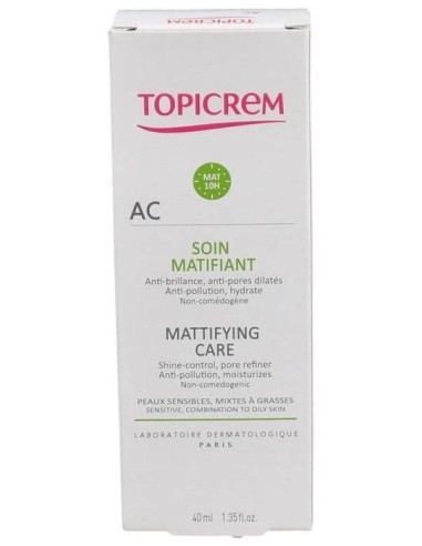 Topicrem Ac Cuidado Matificante, 40 Ml