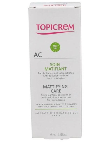 Topicrem Ac Cuidado Matificante, 40 Ml