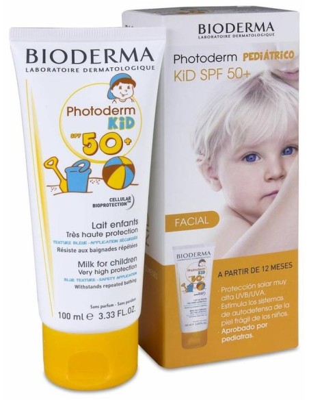 Bioderma Photoderm Kid Leche Facial Spf 50+, 100 Ml