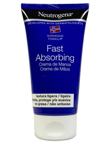 Neutrogena Crema De Manos Rápida Absorción, 75 Ml