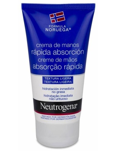Neutrogena Crema De Manos Rápida Absorción, 75 Ml