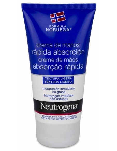 Neutrogena Crema De Manos Rápida Absorción, 75 Ml