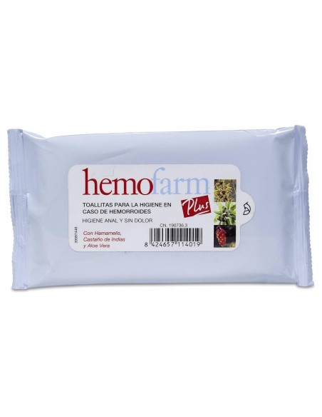 Hemofarm, 20 Toallitas