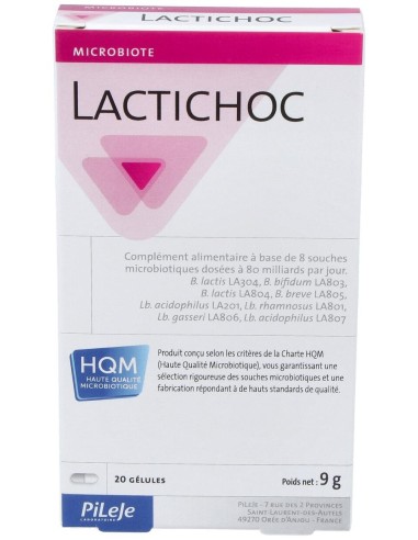Lactichoc, 20 Cápsulas