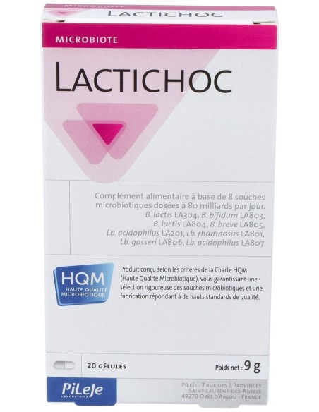 Lactichoc, 20 Cápsulas