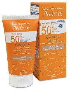 Avene Solar Cleanance Solar Spf 50+ Color 50Ml