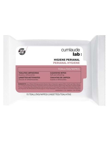 Cumlaude Lab Higiene Perianal Toallitas 15Uds