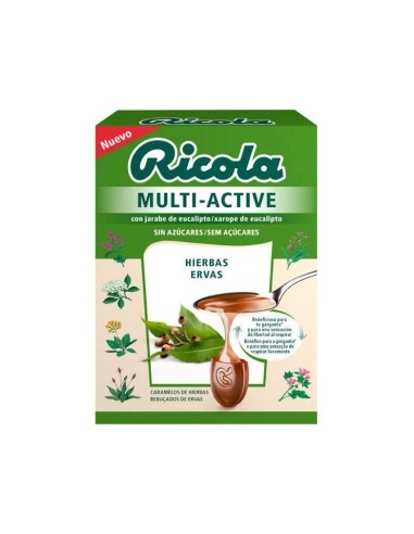 Ricola Caramelos Multiactive Hierbas Sin Azúcar, 51 G