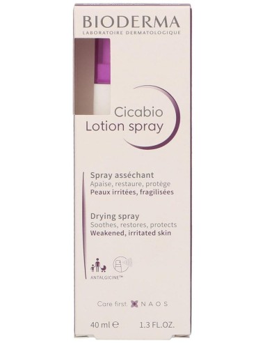 Cicabio Locion Spray Repara Efecto Secante 40Ml.