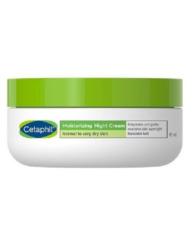 Cetaphil Crema Hidratante Facial De Noche, 48 Ml