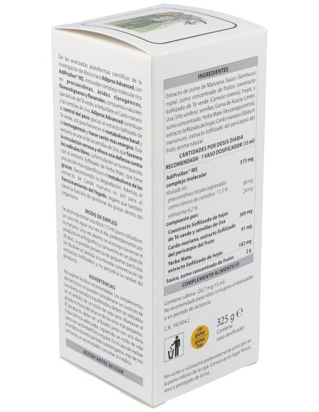 Aboca Adiprox Advanced Fluido, 325 G