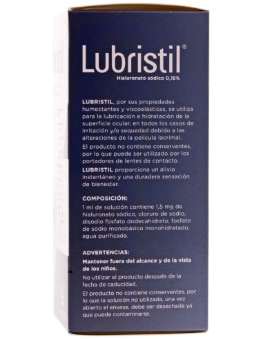 Lubristil Solución Oftálmica 30Uds
