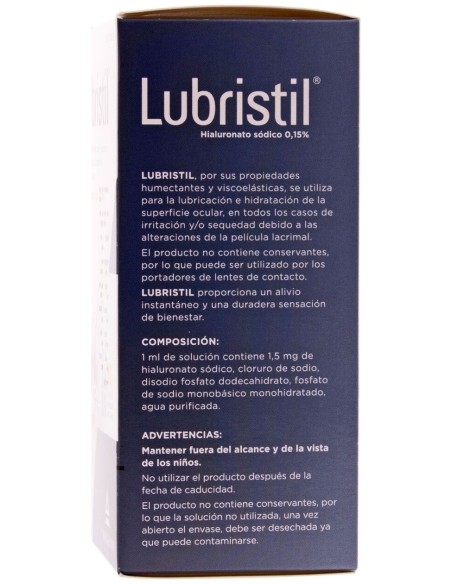 Lubristil Solución Oftálmica 30Uds