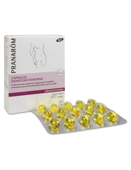 Pranarôm Aromafemina Cápsulas Bienestar Femenino Bio 30Caps