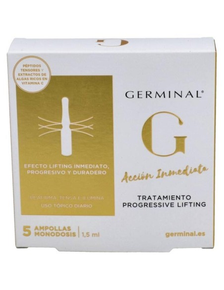 Germinal Accion Inmediata Tratamiento Progressive Lifting 5 Ampollas